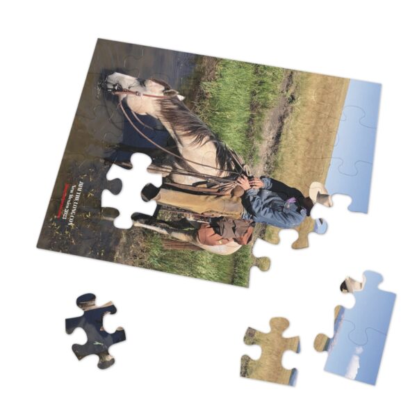 Jigsaw Puzzle with Tin